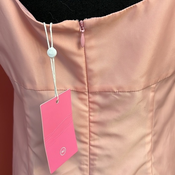 NEW AMANDA UPRICHARD grady dress in pink - Picture 8 of 9